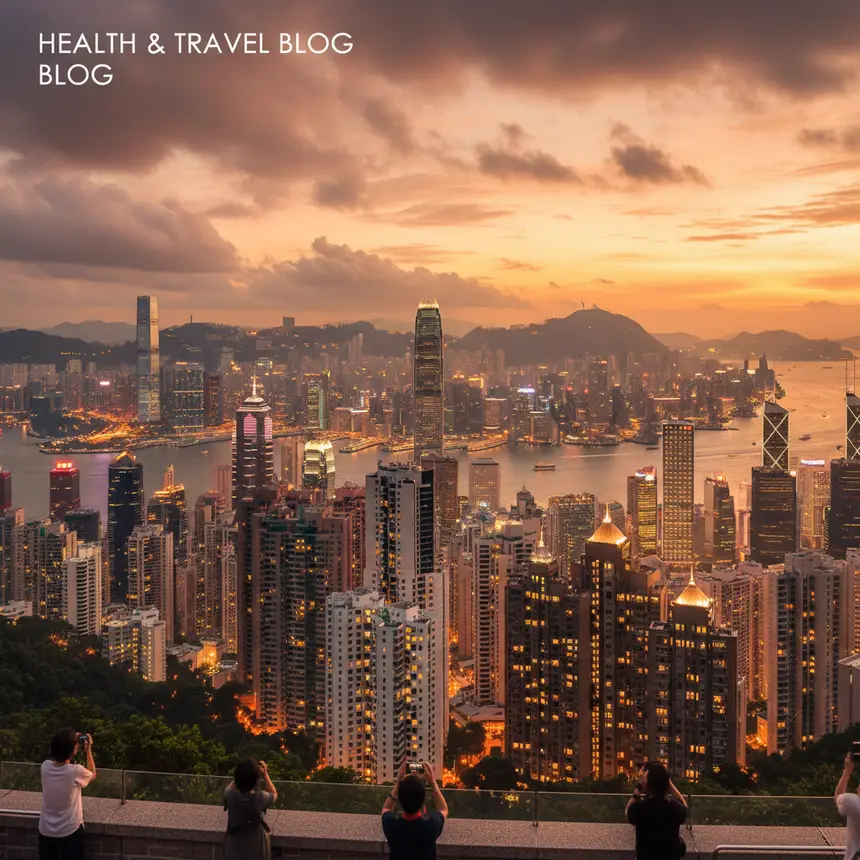 매력적인 도시의 심장