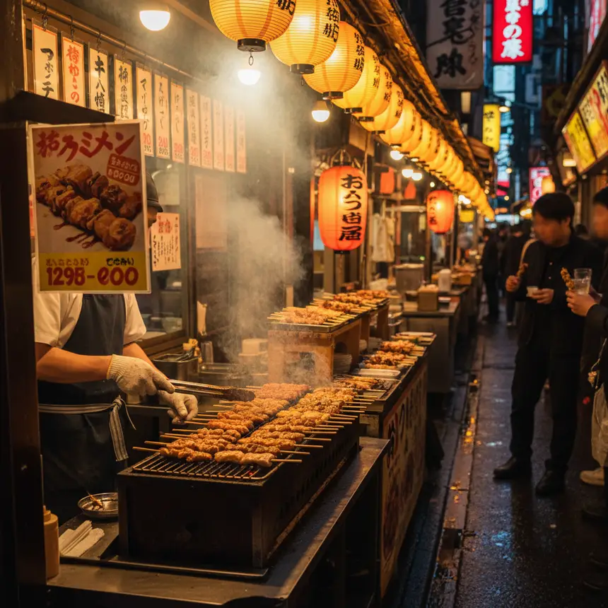 야키토리, 일본 야키토리 골목