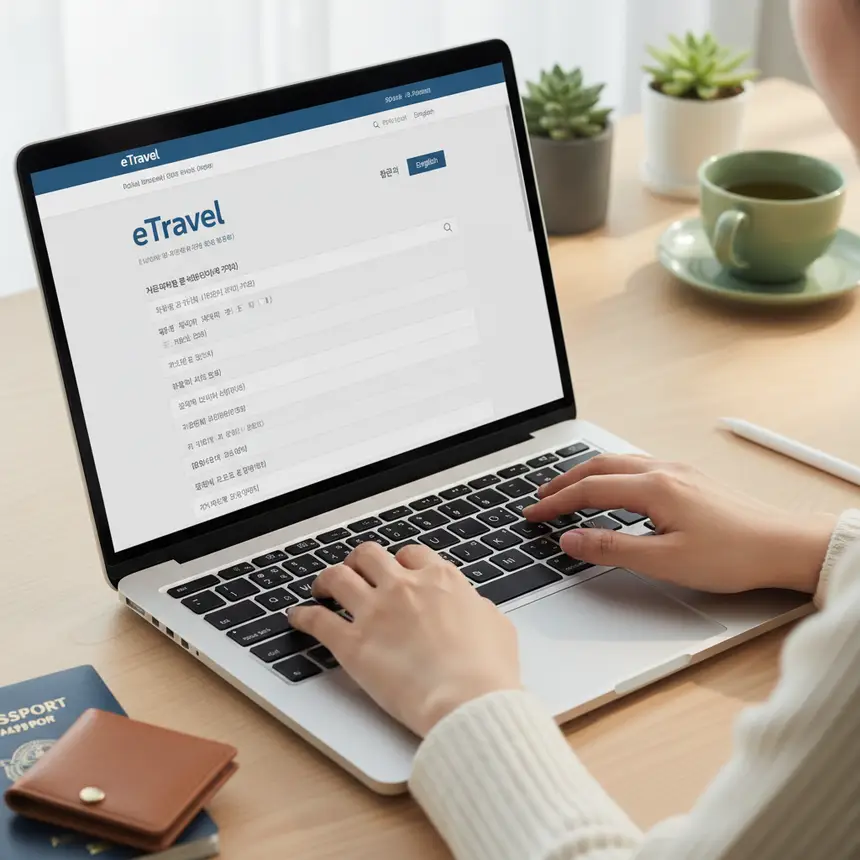 eTravel 전자입국신고서