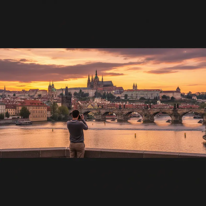 Prague Castle Charles Bridge