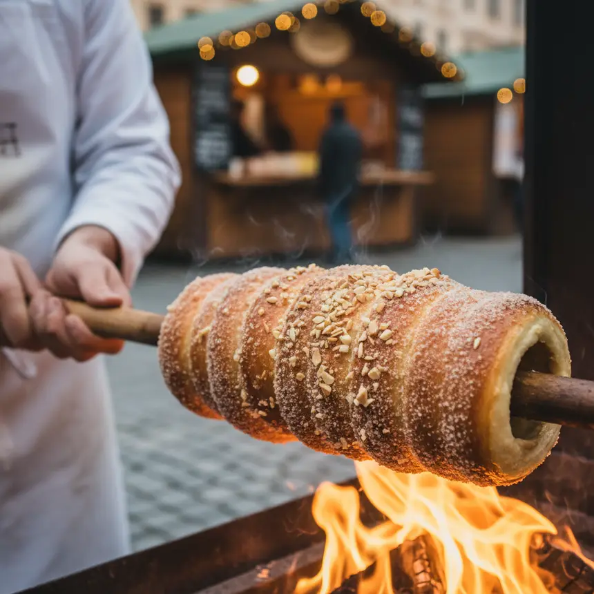 Prague traditional snack
