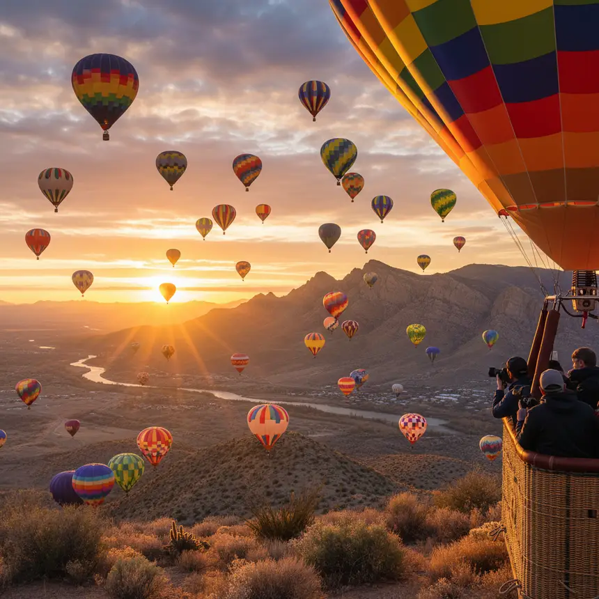 Albuquerque hot air balloon festival