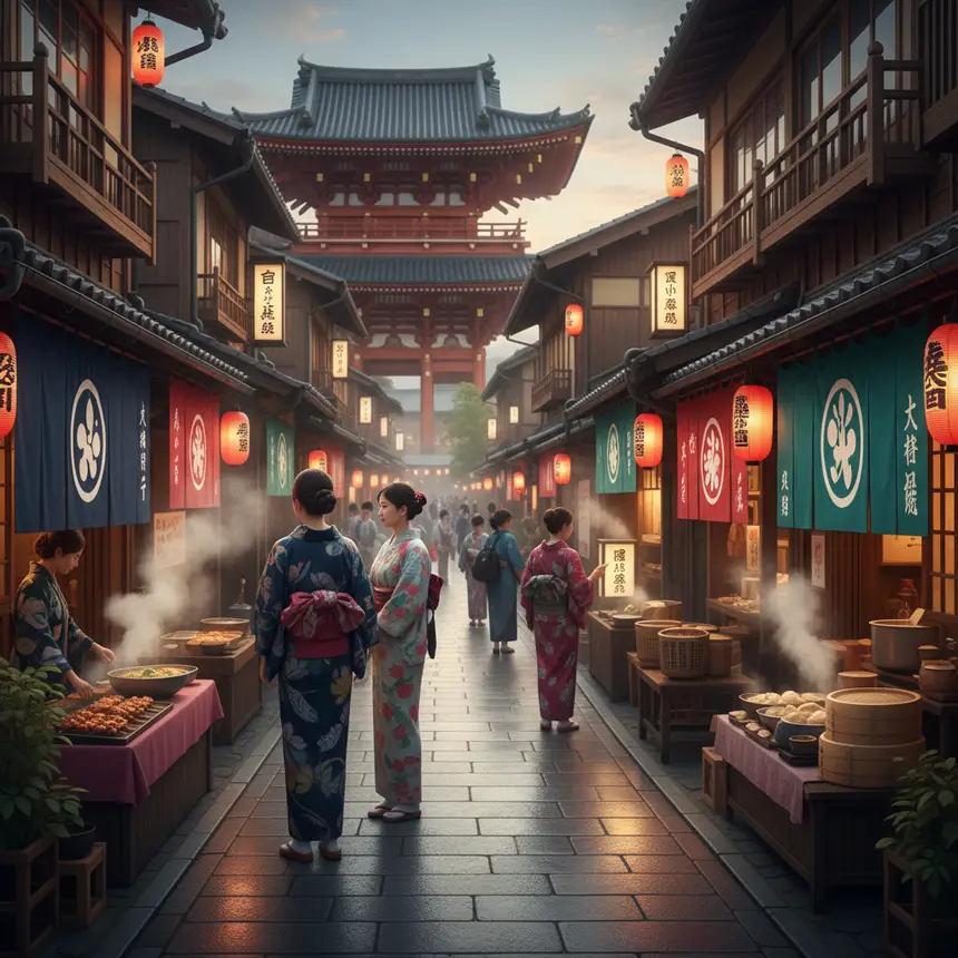 Kyoto traditional street