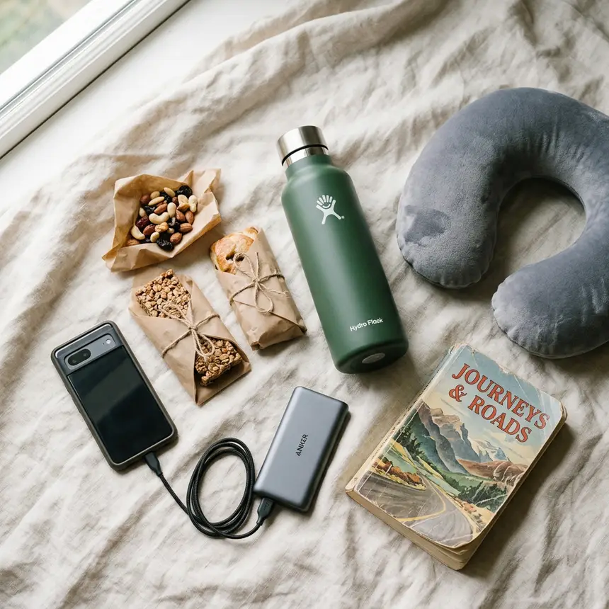 Long bus trip essentials