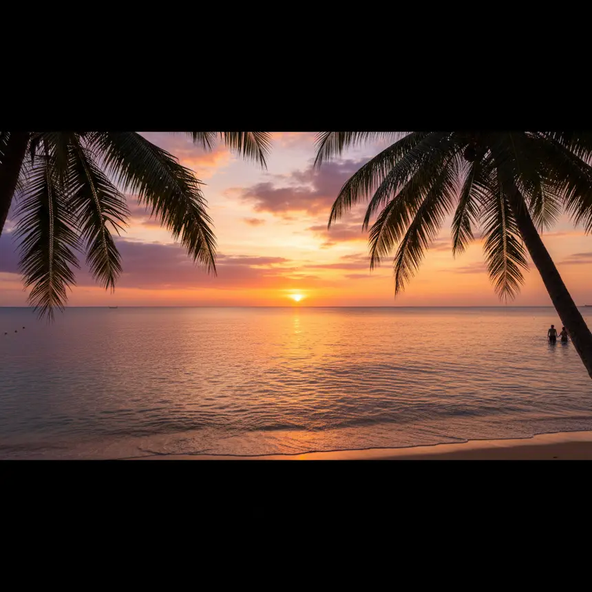 Gili Islands sunset