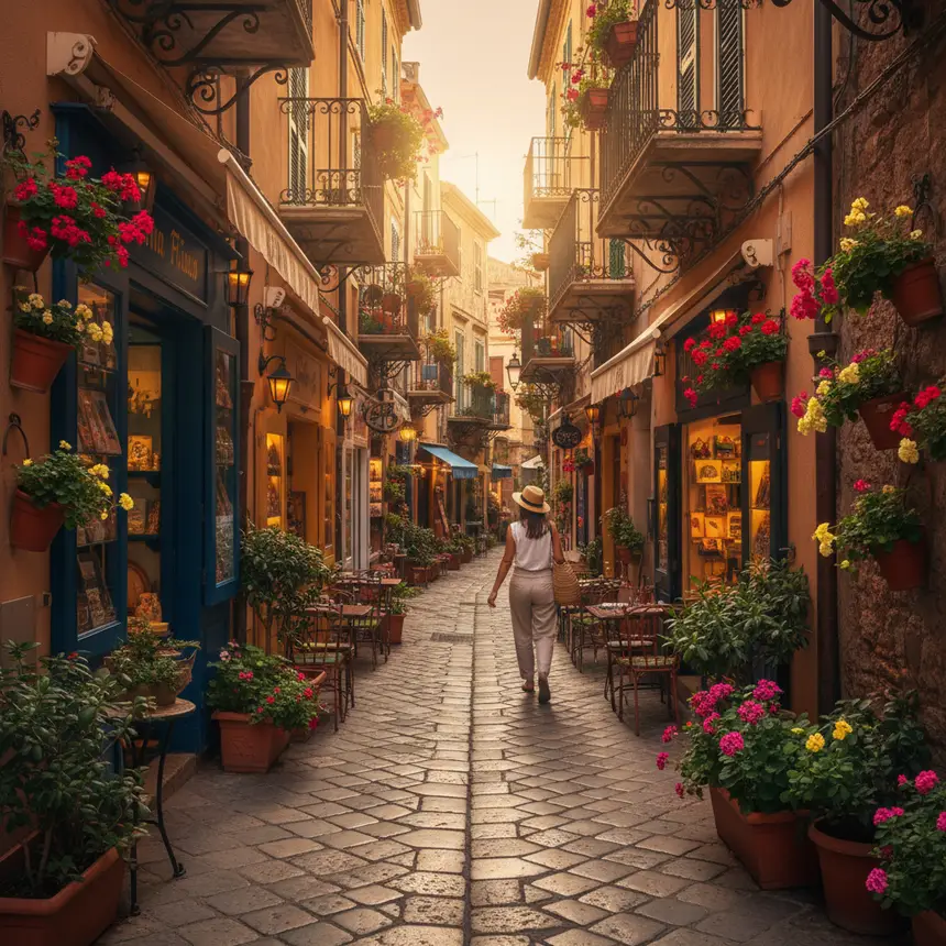 Brighton alley shops