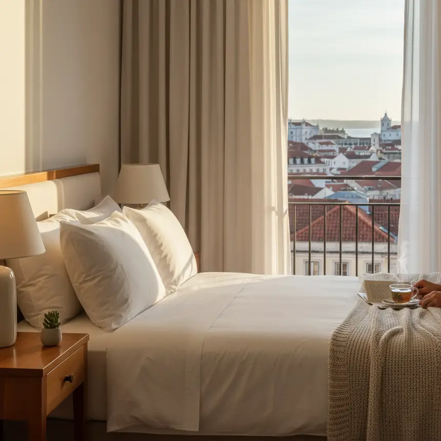 Lisbon hotel room