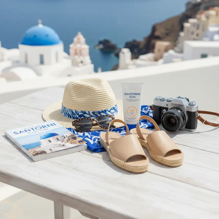 Santorini travel essentials