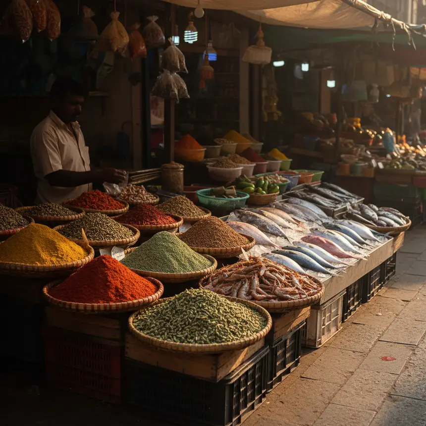 Goan local market