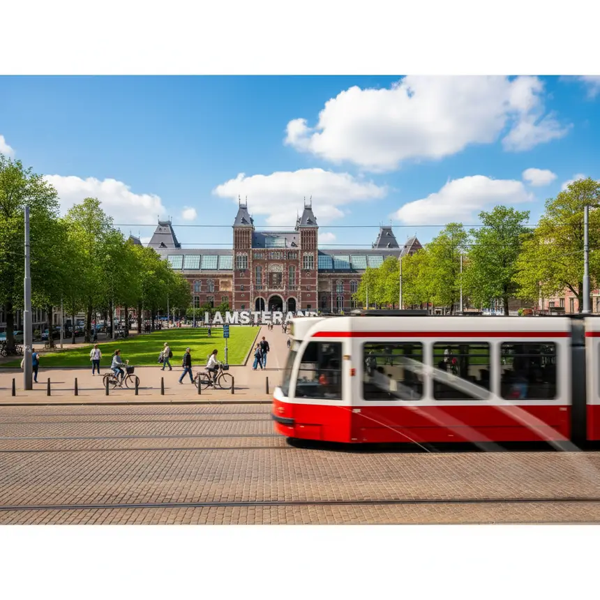 Amsterdam Museumplein, Rijksmuseum