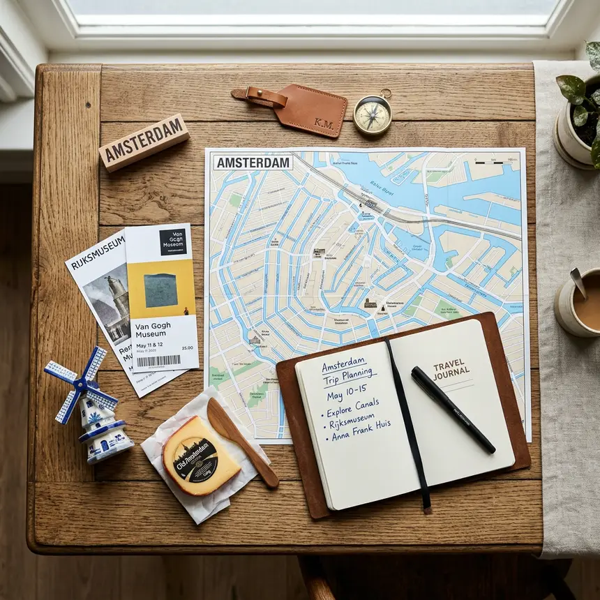 Travel essentials, Dutch souvenirs