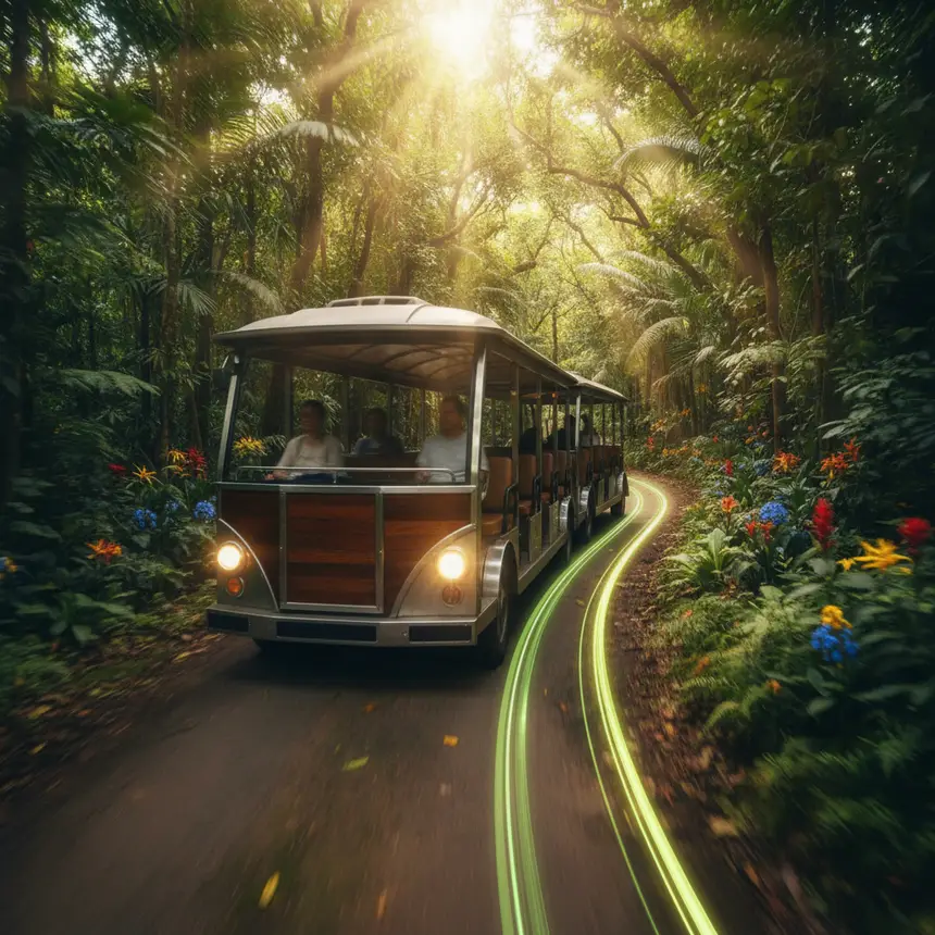 Jungle transport Iguazu