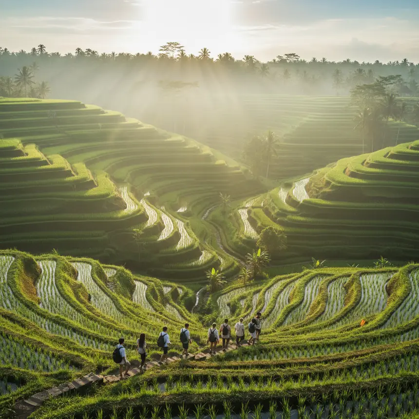Ubud rice terraces