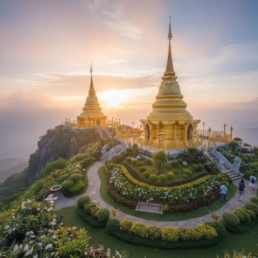 Doi Inthanon royal pagodas