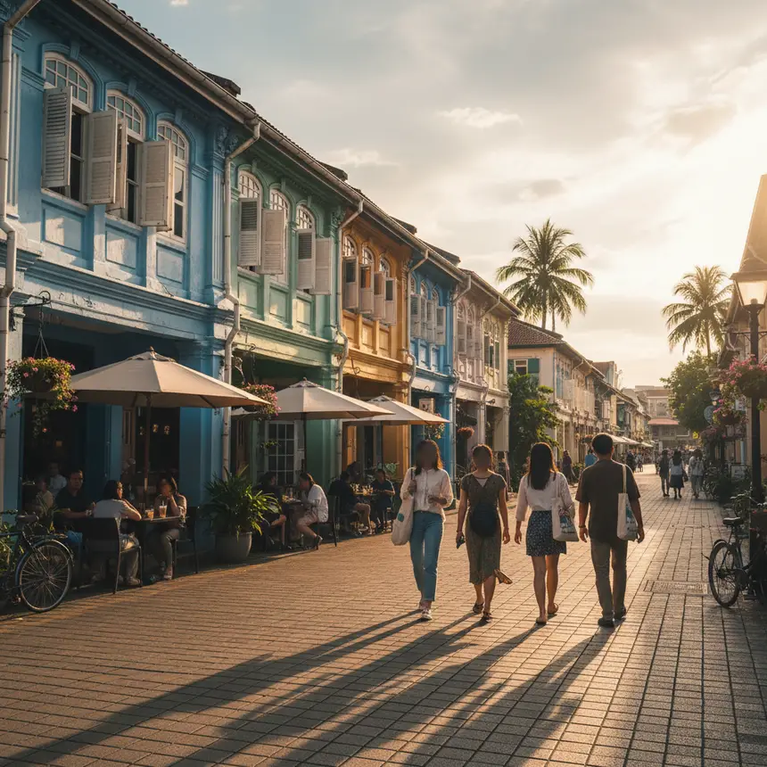 Kota Kinabalu city view