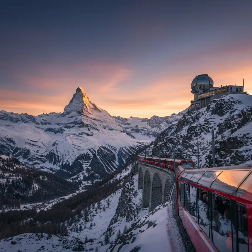 Swiss Alps panorama