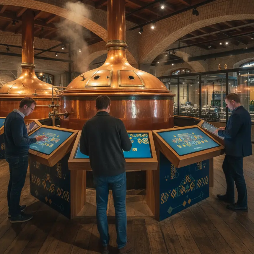 Brewery experience interior