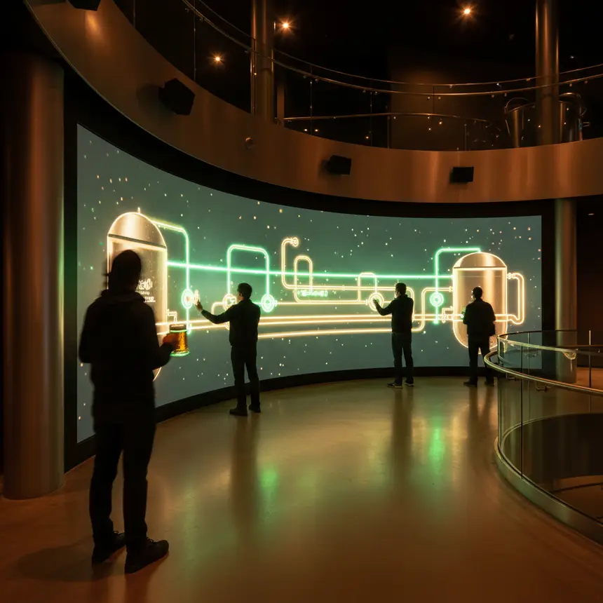 Beer experience multimedia