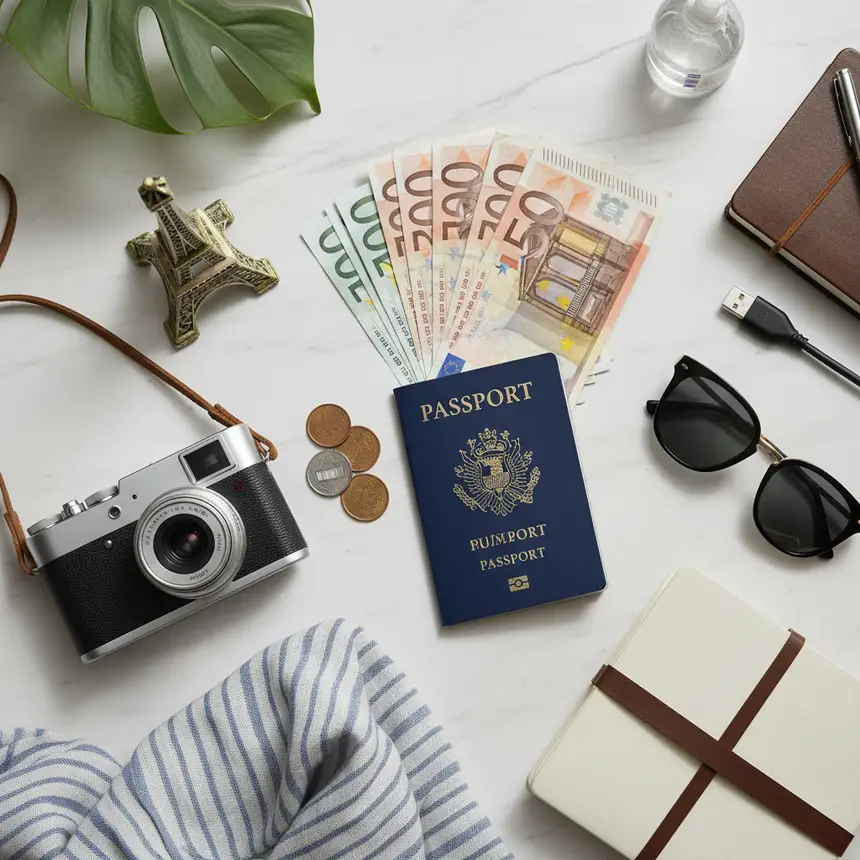 Paris travel preparation