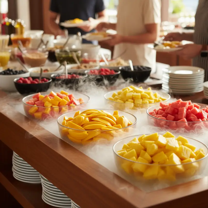 Tropical fruit buffet Singapore