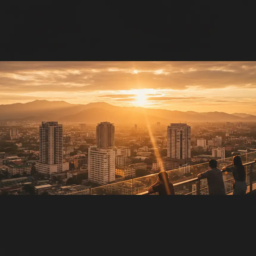 Angeles City panoramic view