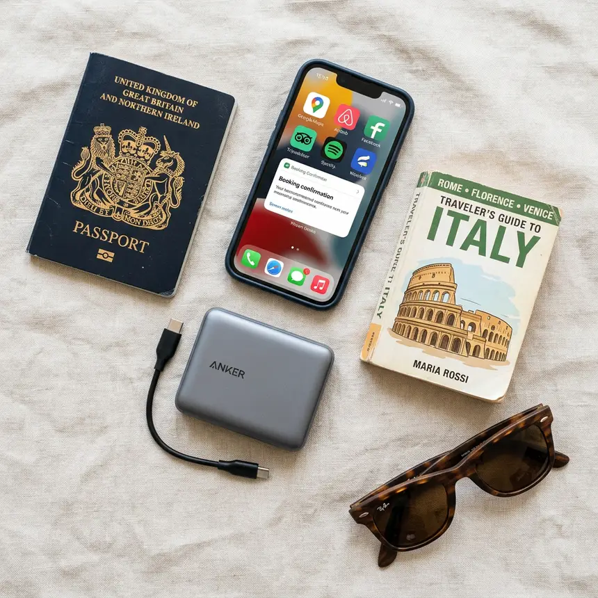 Travel essentials checklist