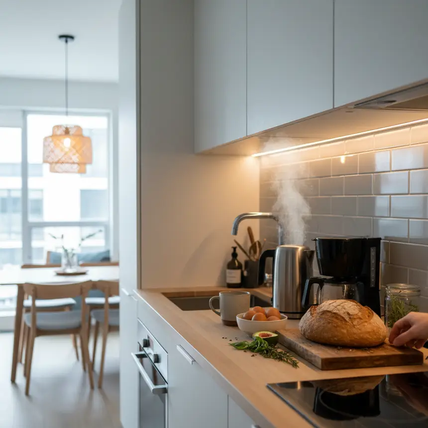 Toronto accommodation kitchen