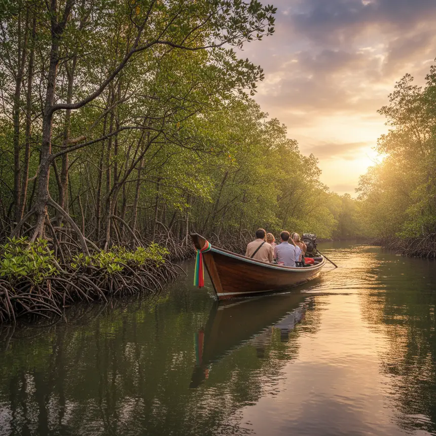 Mangrove forest boat trip