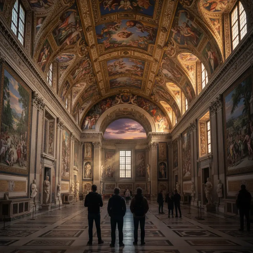 St. Peter's Basilica dome and square