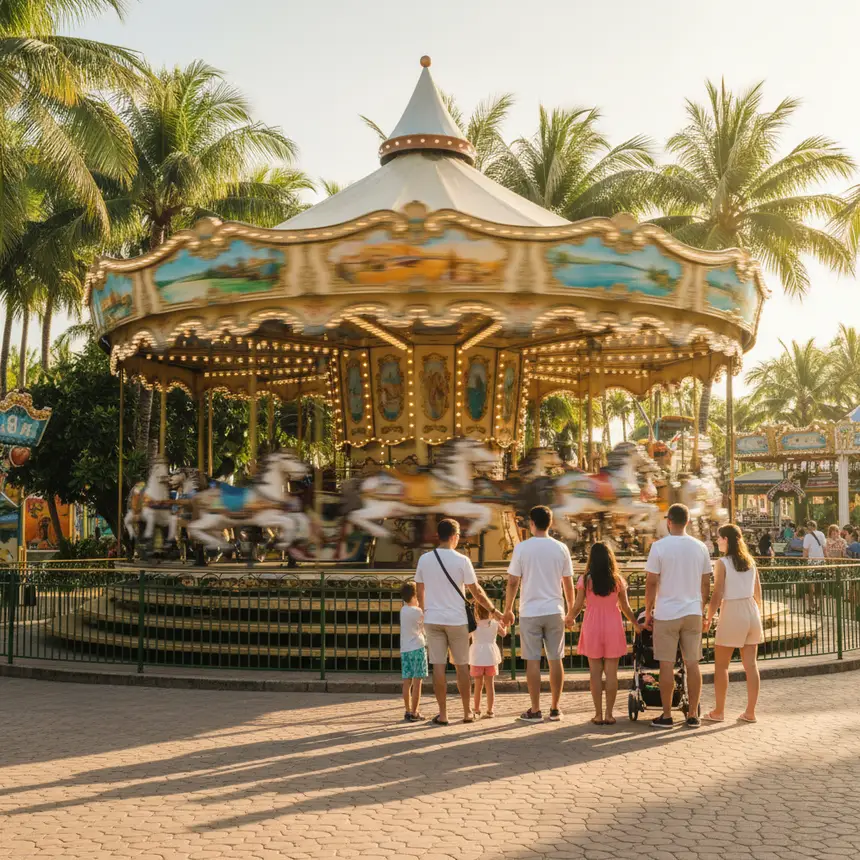 Centre Island amusement park rides