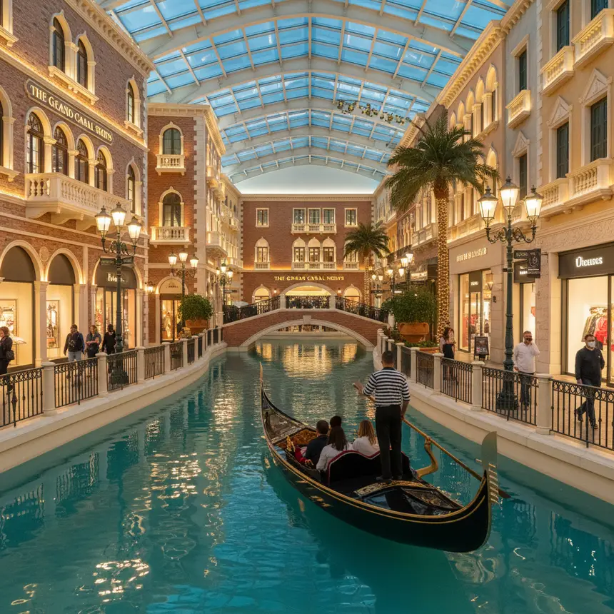 Manila gondola, Venice-themed mall
