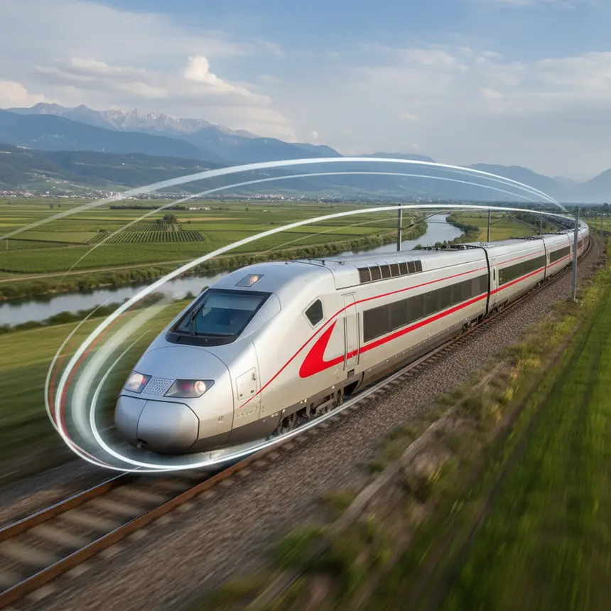 European high-speed train TGV