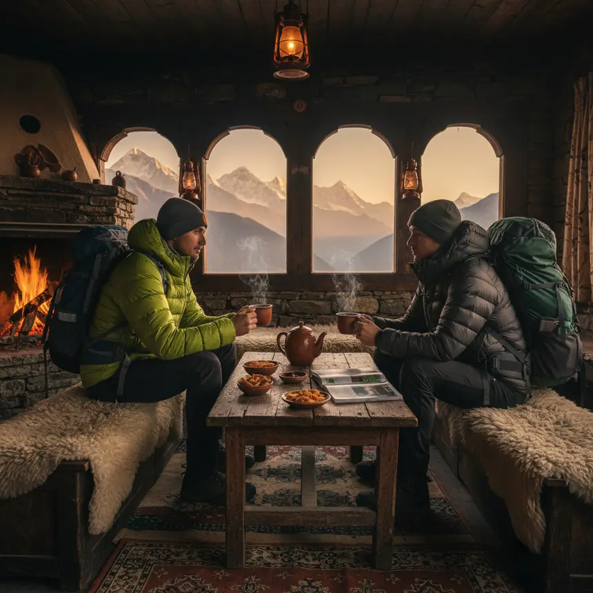 Nepal lodge experience