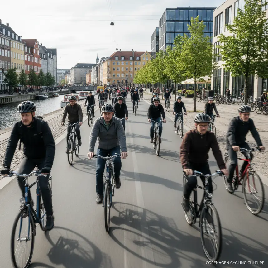 Copenhagen bicycle street
