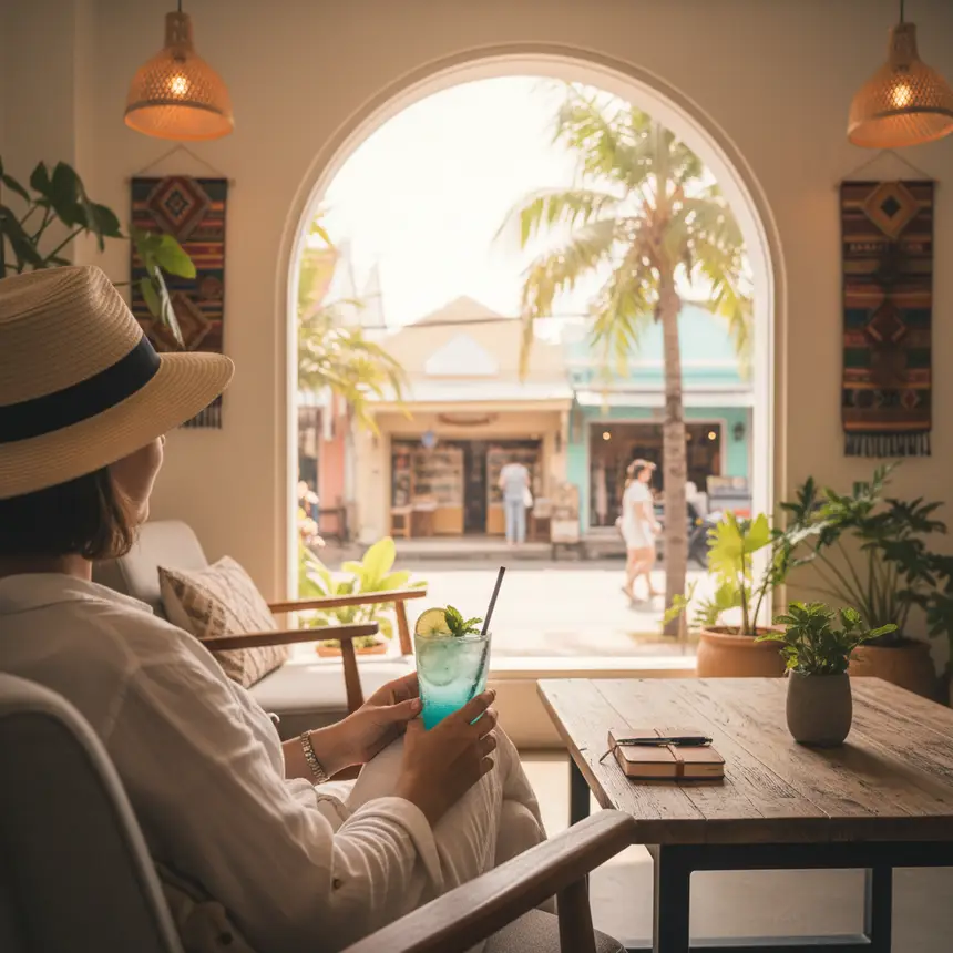 Phuket cafe relaxation