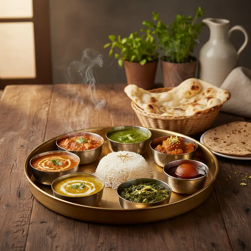 인도 전통 탈리