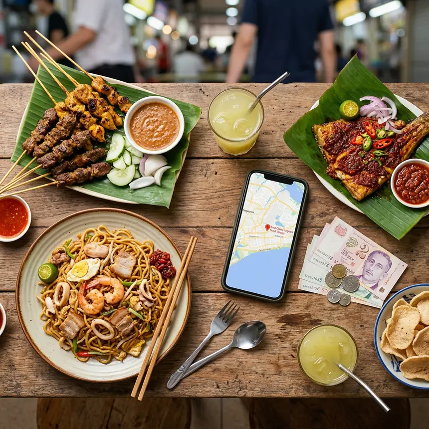 Hawker center food and tips