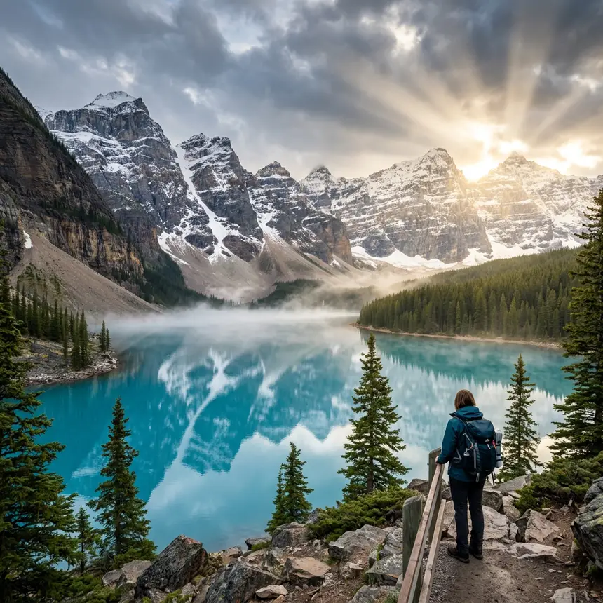 Canadian Rockies majestic nature