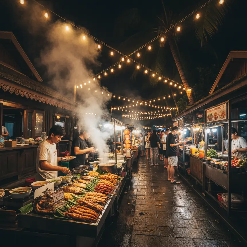 Gili Trawangan night market
