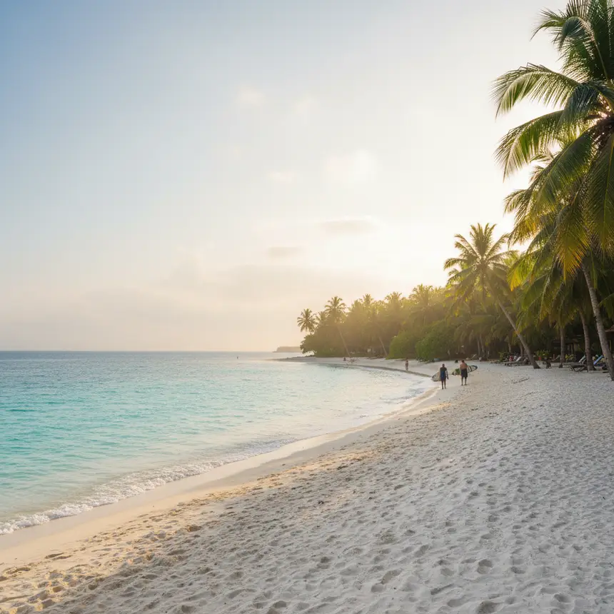 Gili Air beach scenery