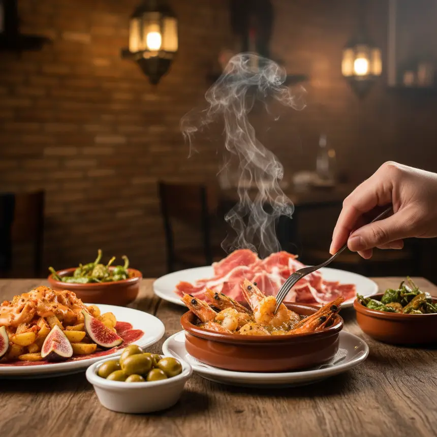 Spanish tapas assortment