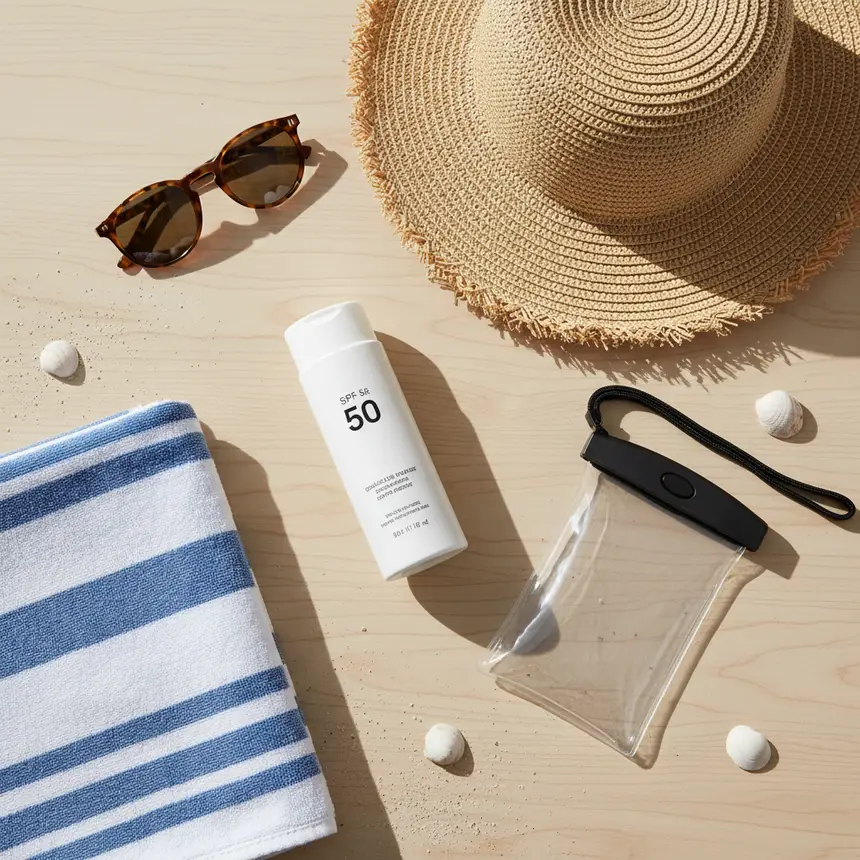 Travel essentials, beach packing, Koh Larn tips