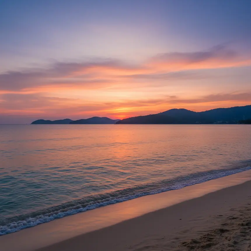 Jomtien Beach sunset