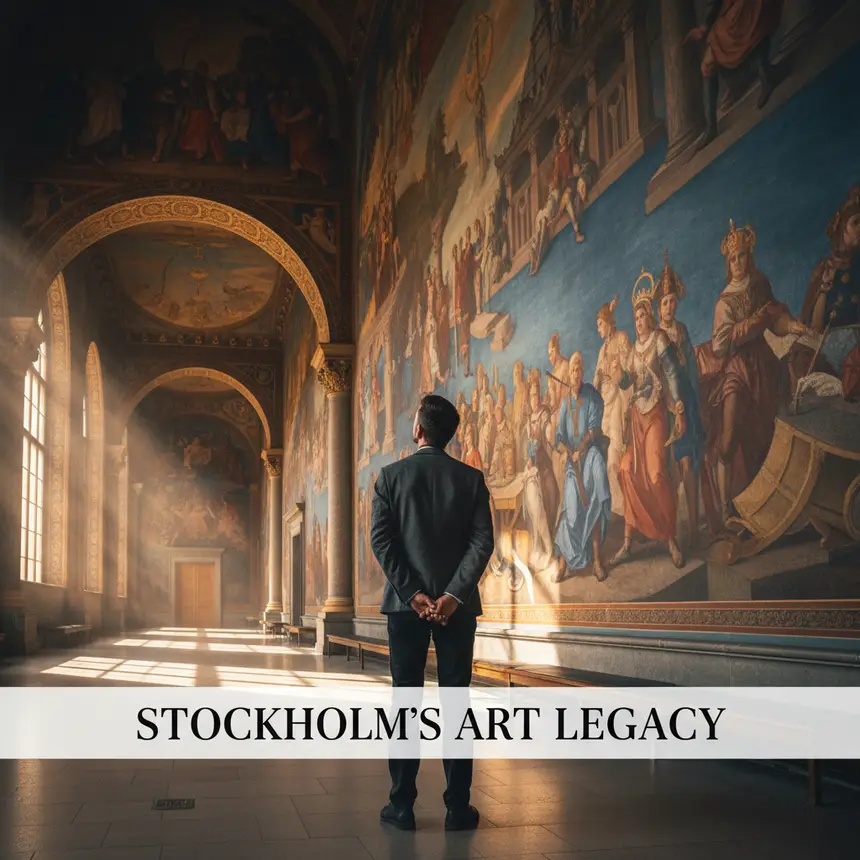 City Hall interior murals