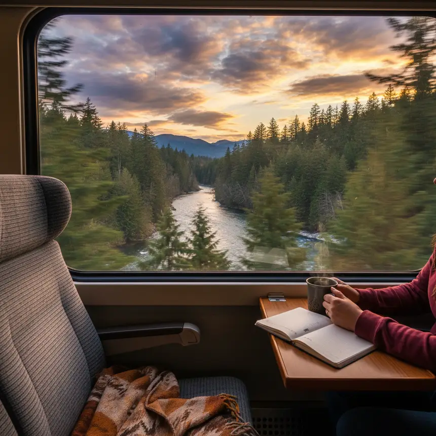 Seattle to Portland travel, Pacific Northwest transport, train journey