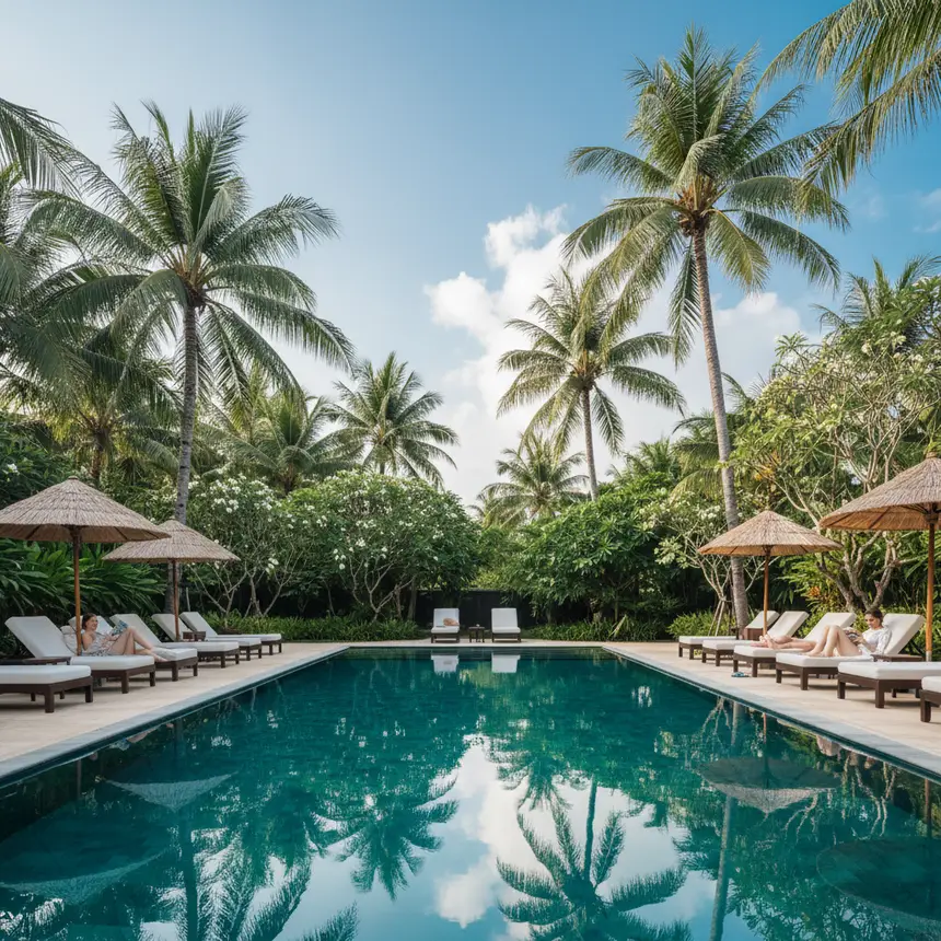 Koh Samui resort swimming pool