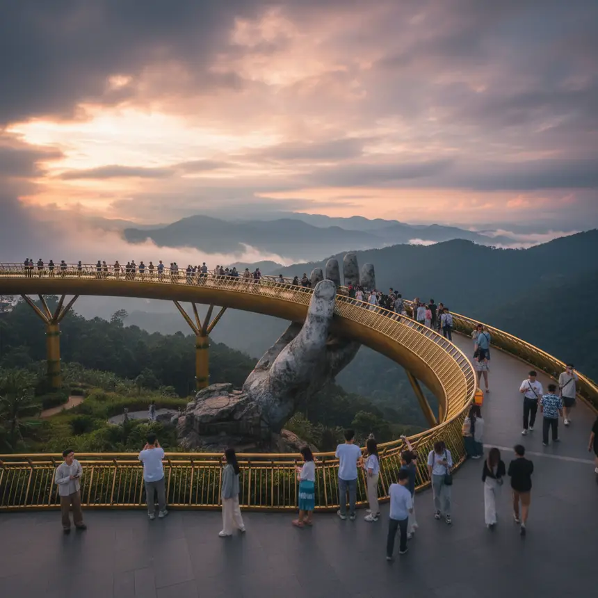 Ba Na Hills Golden Bridge