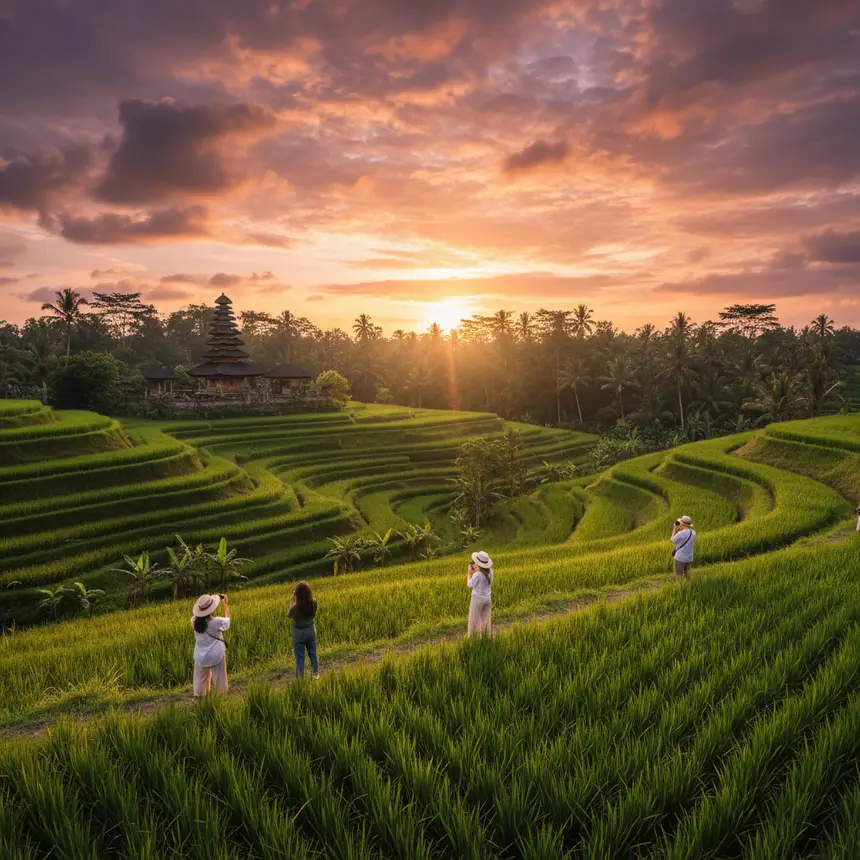 Ubud rice terraces